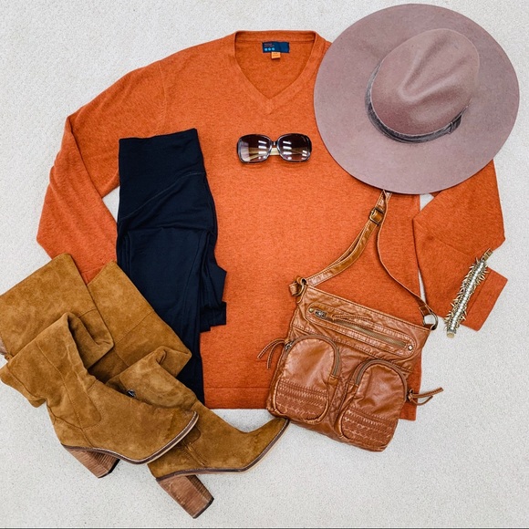 Sweaters - Light-Weight Autumn Amber Sweater